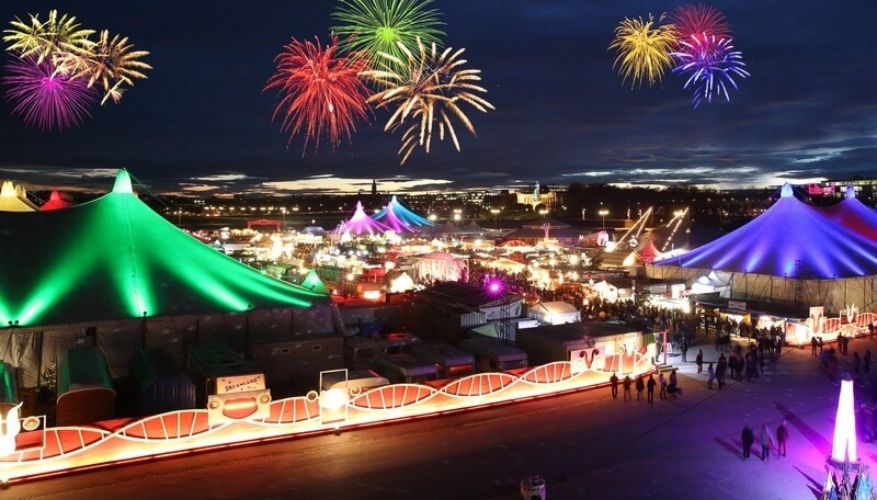 Tollwood Winter Festival in Munich